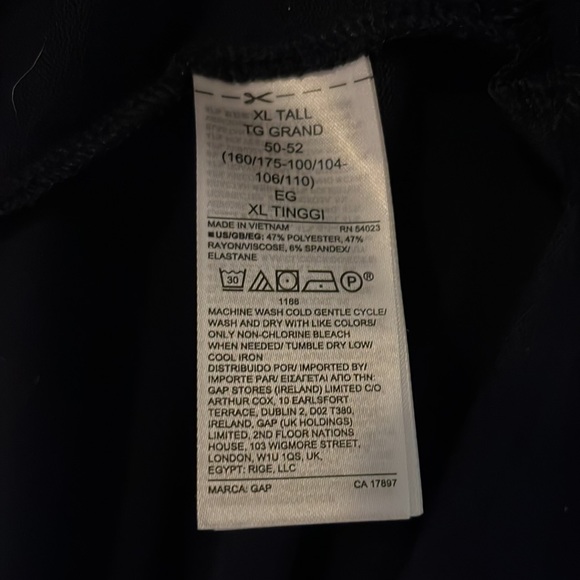 Lightweight Navy Gap Sweater Dress - Picture 5 of 5